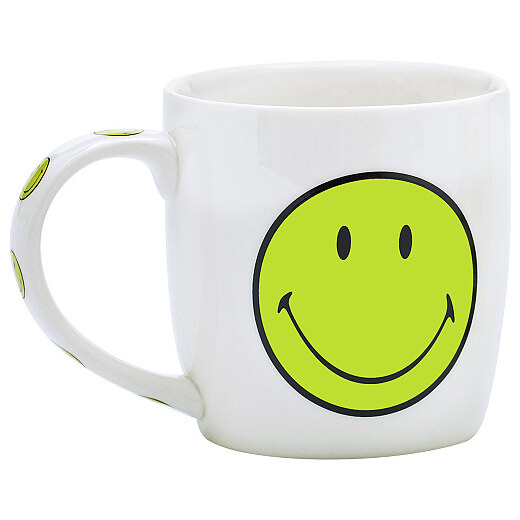 ZAK! designs - Smiley porcelánový hrnek 35 cl, zelený v dárkovém balení  (6662-1594) - GLAMI.cz