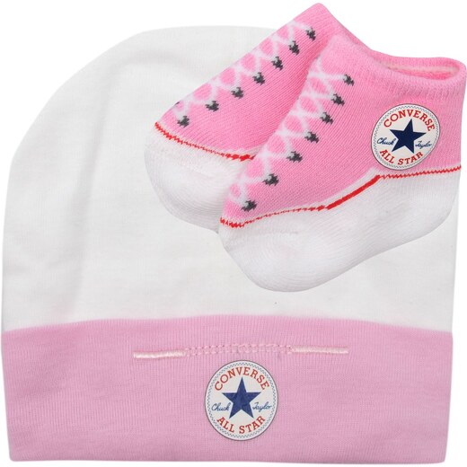 Set Converse Baby Hat and Bootie Gift Set