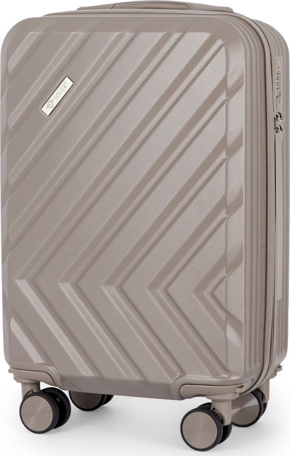 BASIC SOLIER champagne cestovní kufr KYOTO vel. S Zlatá