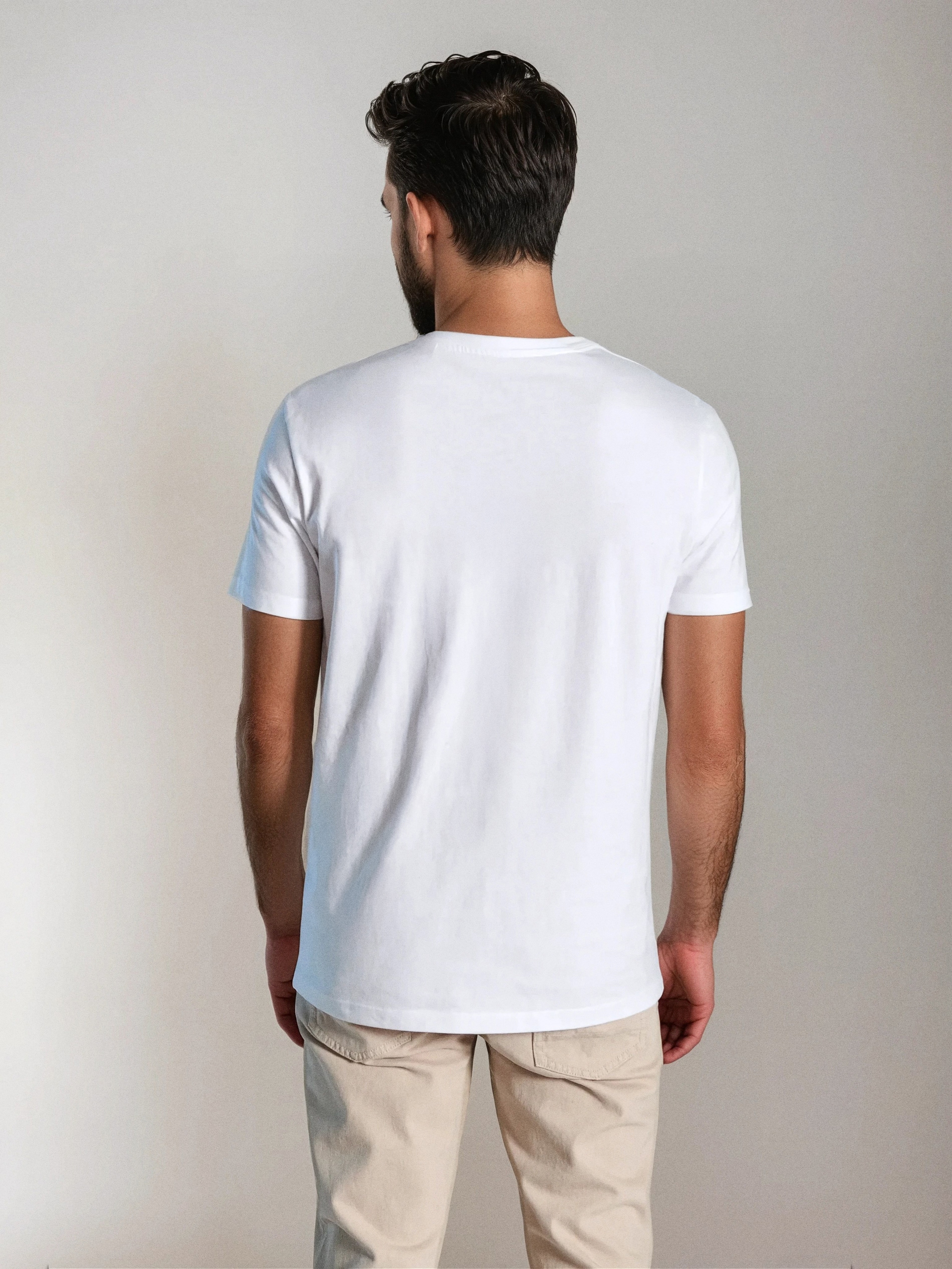 Sinsay - Tričko s krátkým rukávem - bílá