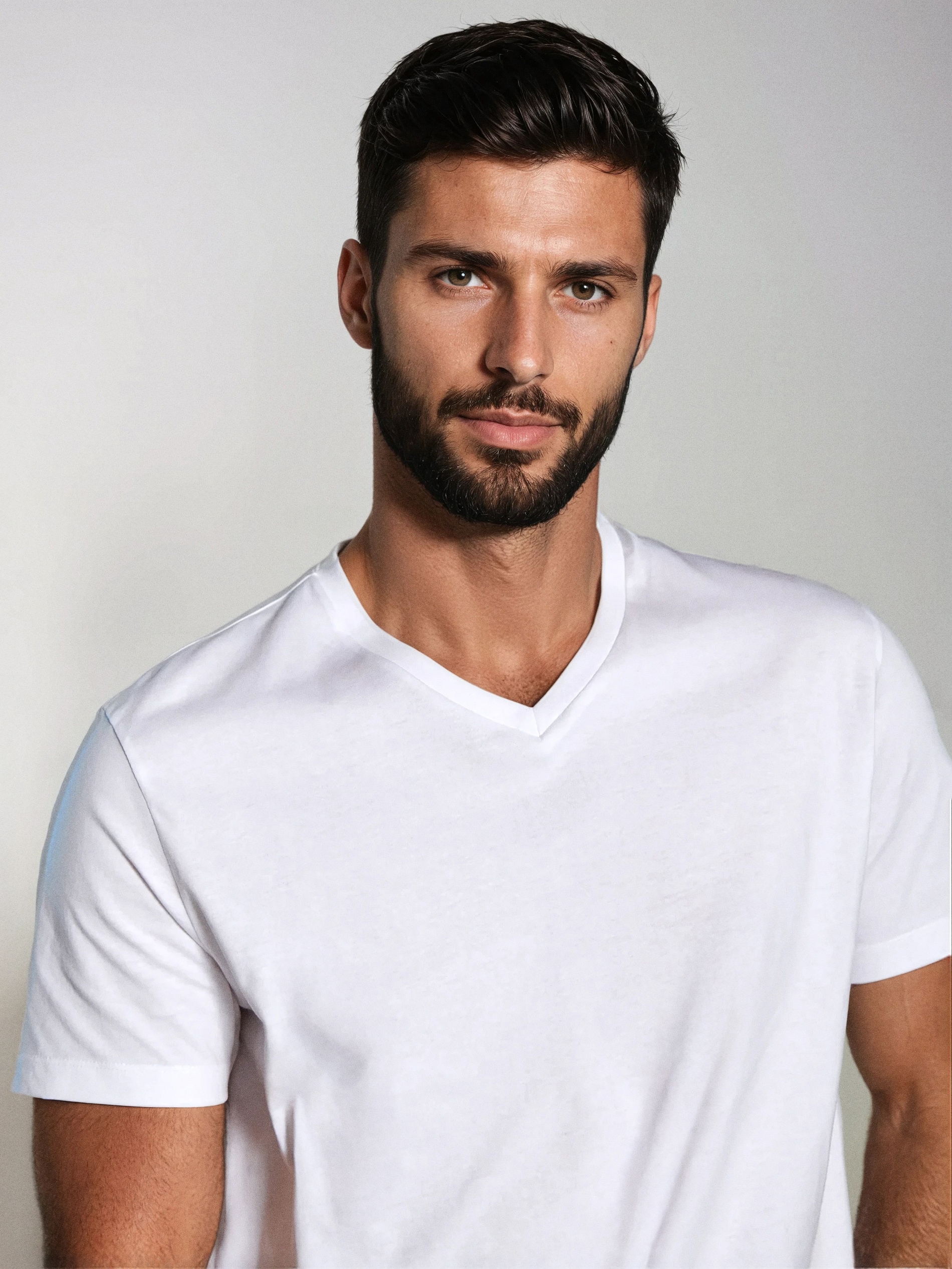 Sinsay - Tričko s krátkým rukávem - bílá