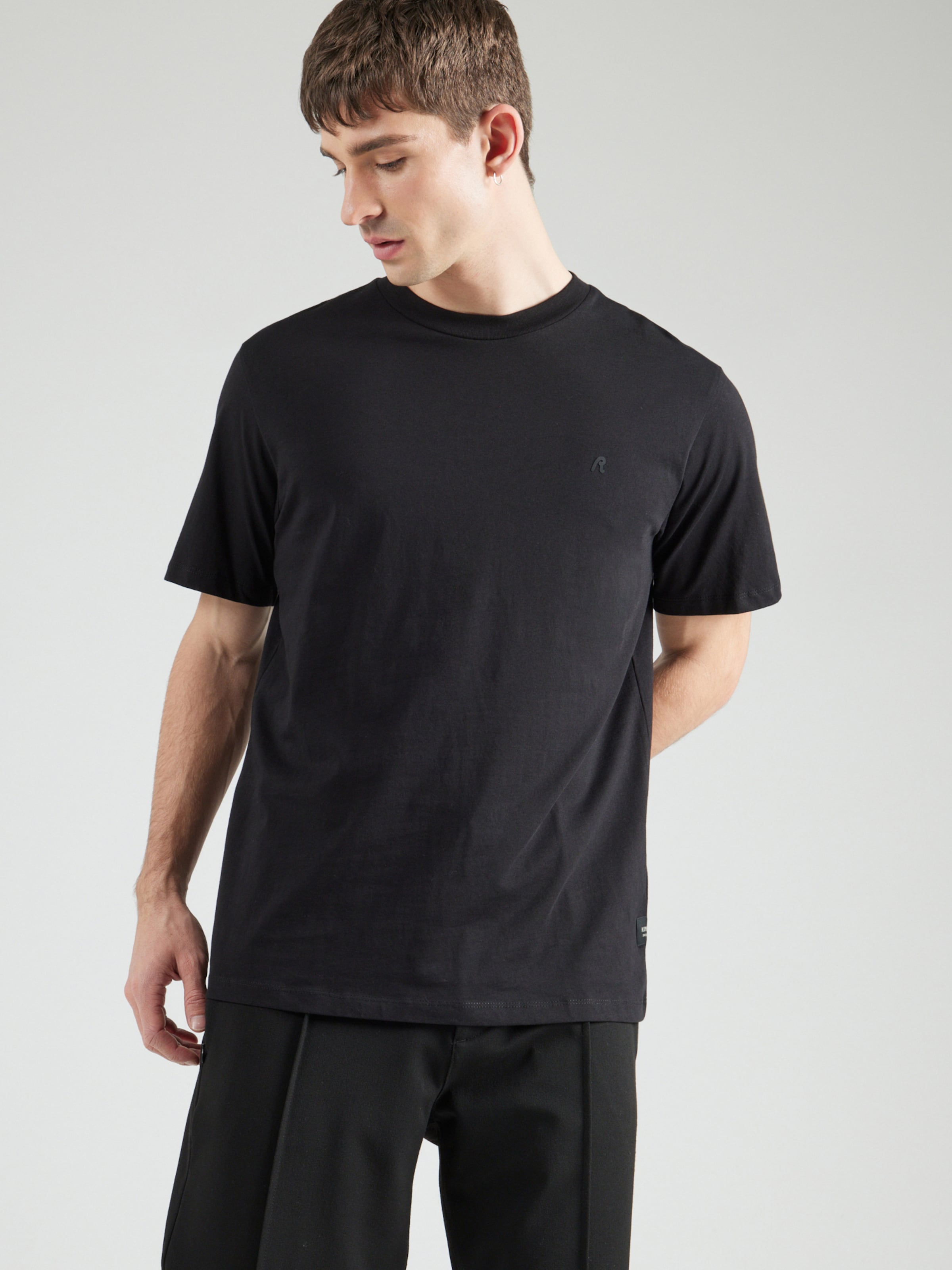 REPLAY Tričko černá