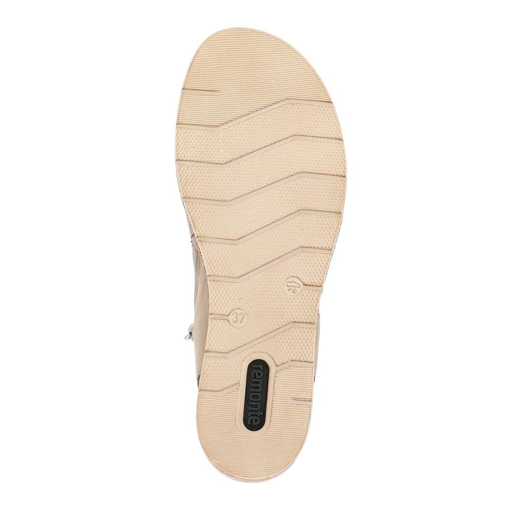 RIEKER Dámské sandály REMONTE D3075-90 zlatá