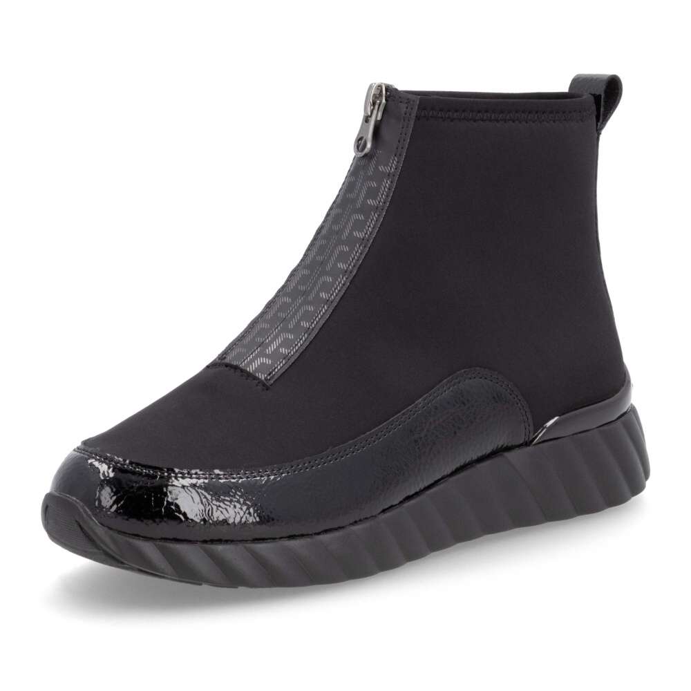 RIEKER Dámská kotníková obuv REMONTE D5983-03 černá