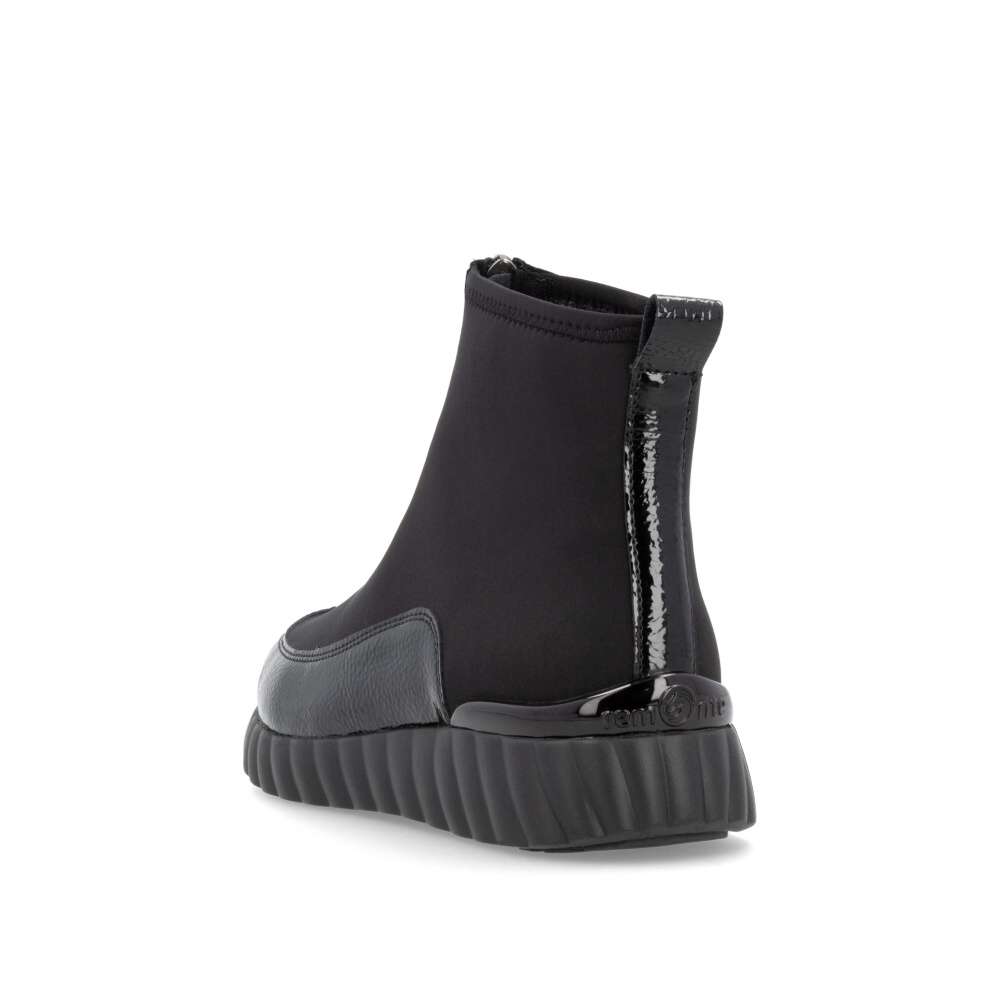 RIEKER Dámská kotníková obuv REMONTE D5983-03 černá