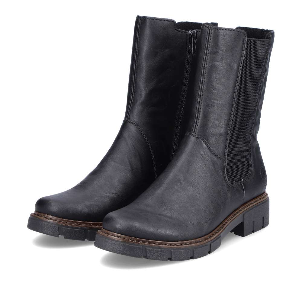 Dámská kotníková obuv RIEKER Z3582-00 černá