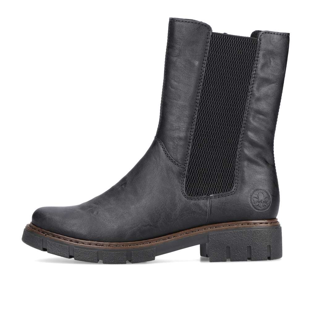 Dámská kotníková obuv RIEKER Z3582-00 černá