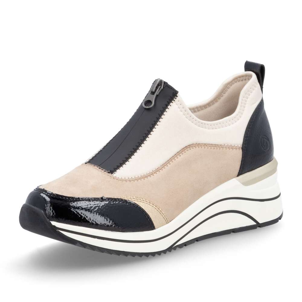 RIEKER Dámské tenisky REMONTE D0T08-60 béžová