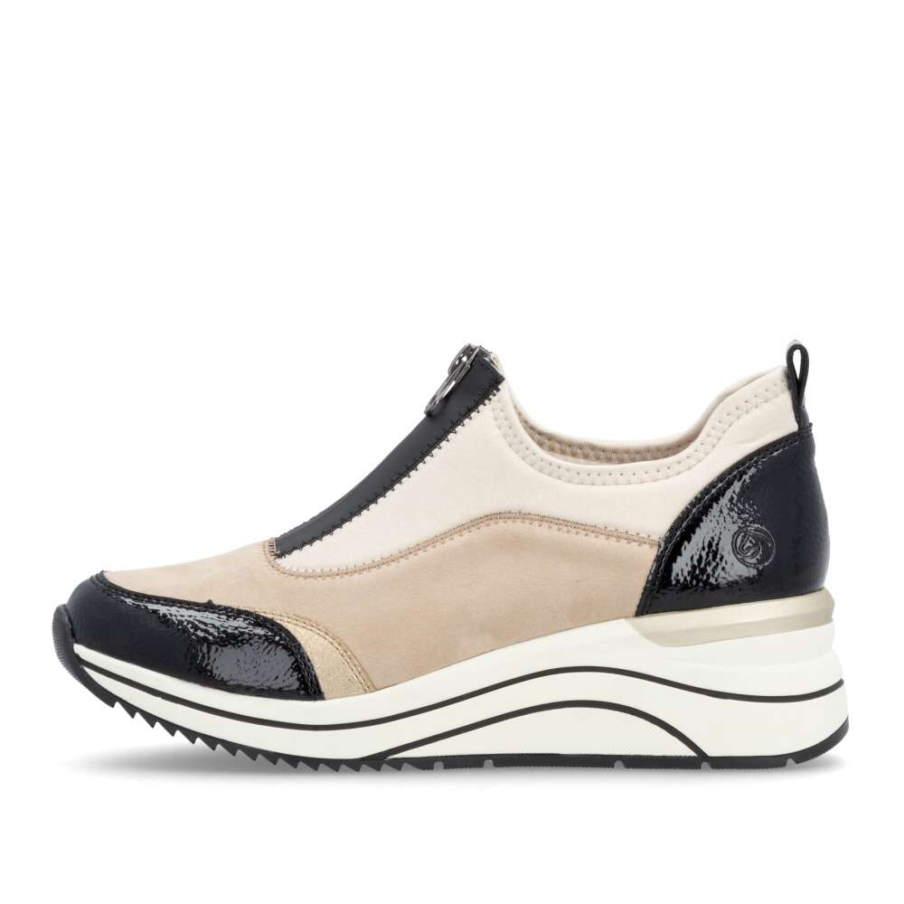 RIEKER Dámské tenisky REMONTE D0T08-60 béžová