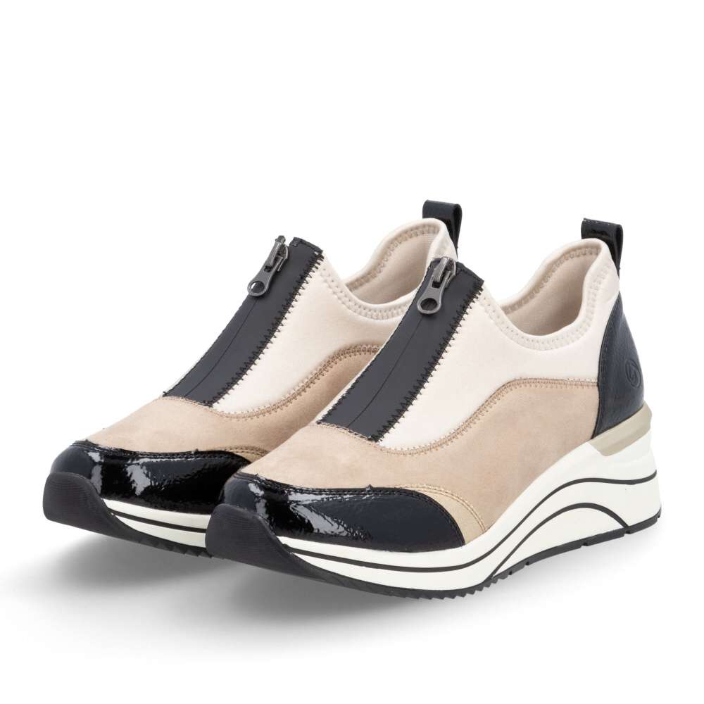 RIEKER Dámské tenisky REMONTE D0T08-60 béžová