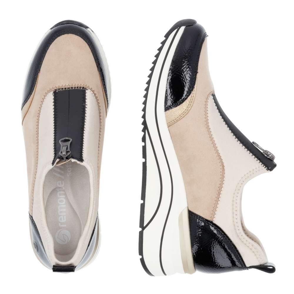 RIEKER Dámské tenisky REMONTE D0T08-60 béžová