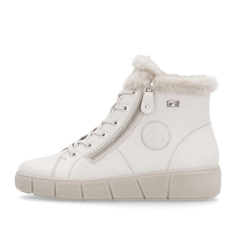 RIEKER Dámská kotníková obuv REMONTE D1T72-80 béžová