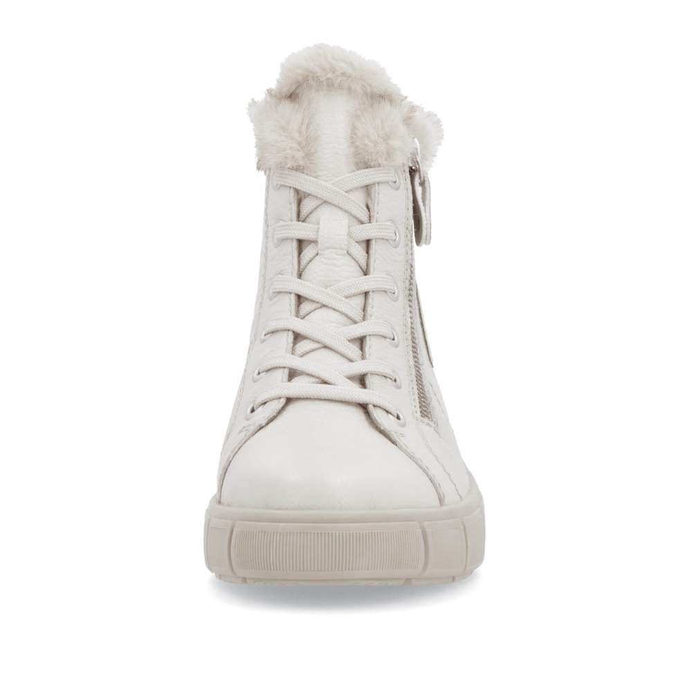 RIEKER Dámská kotníková obuv REMONTE D1T72-80 béžová