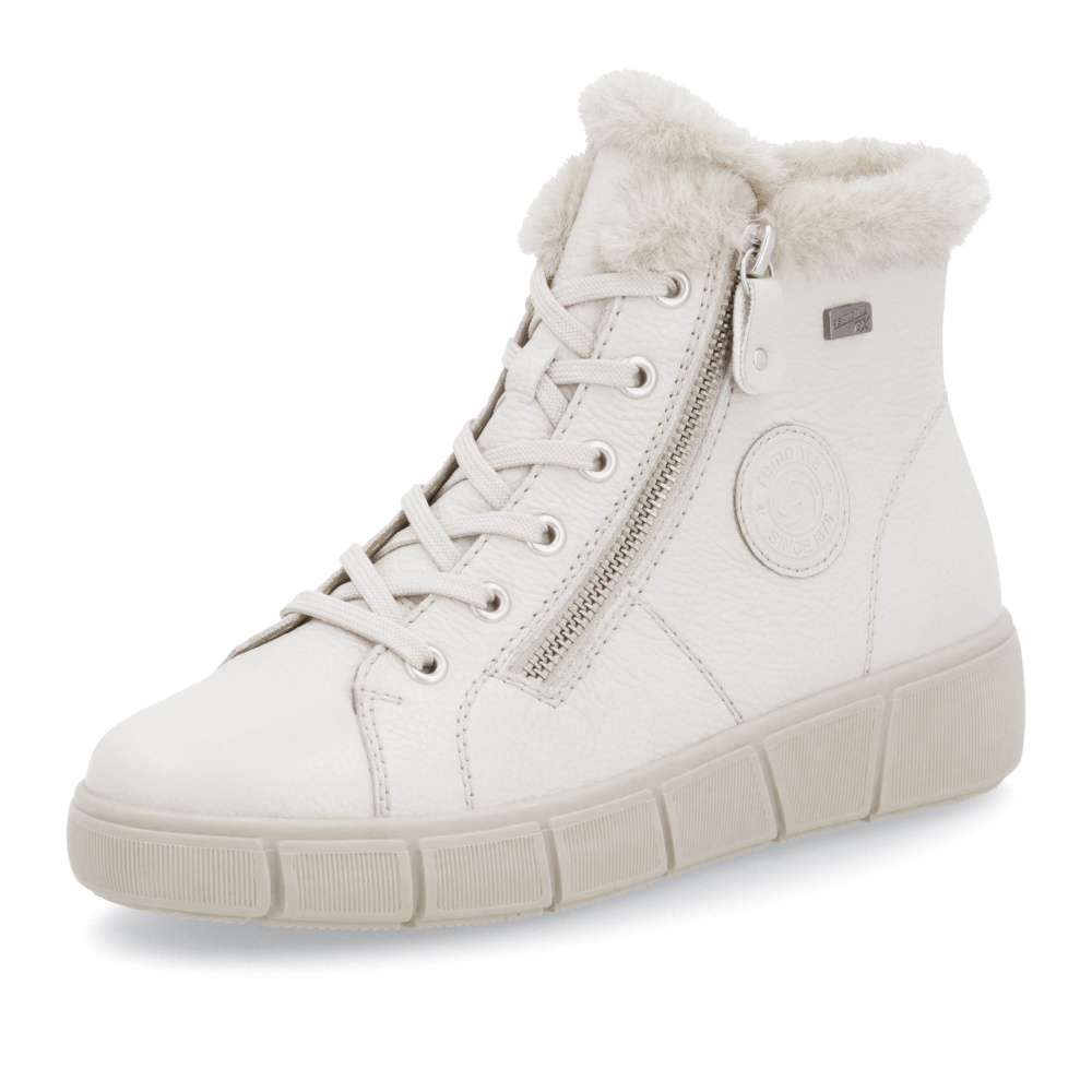 RIEKER Dámská kotníková obuv REMONTE D1T72-80 béžová