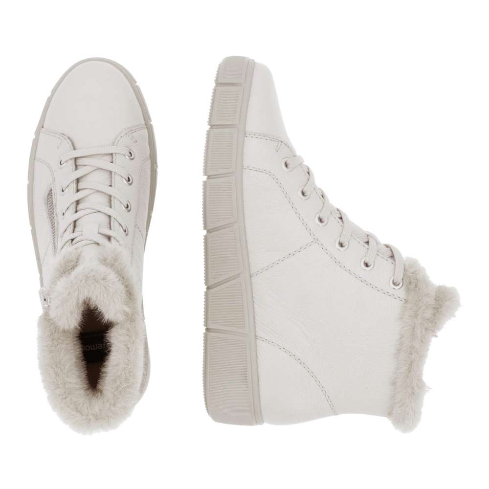 RIEKER Dámská kotníková obuv REMONTE D1T72-80 béžová