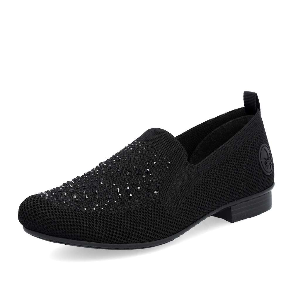 Dámské mokasíny RIEKER 51989-00 černá