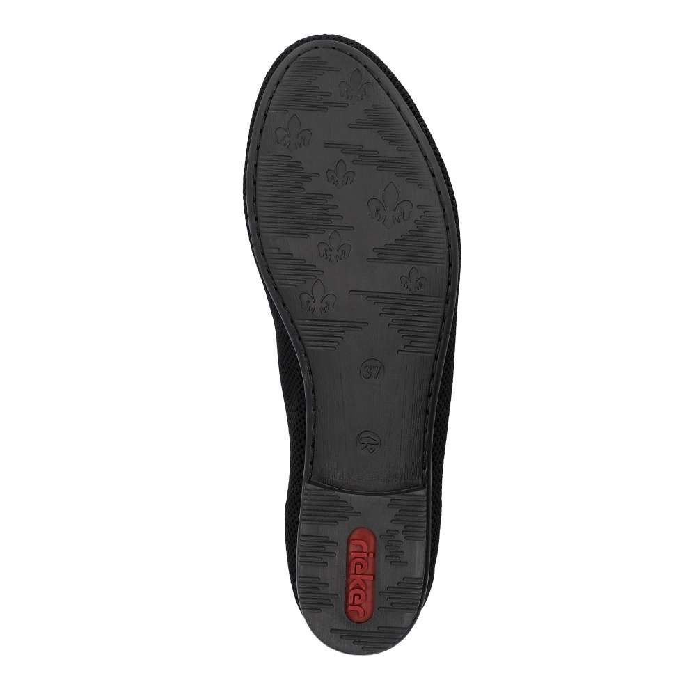 Dámské mokasíny RIEKER 51989-00 černá