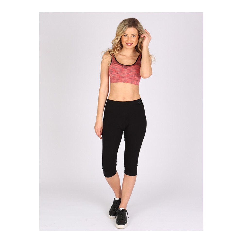 EVONA Dámské bavlněné 3/4 LEANA černé