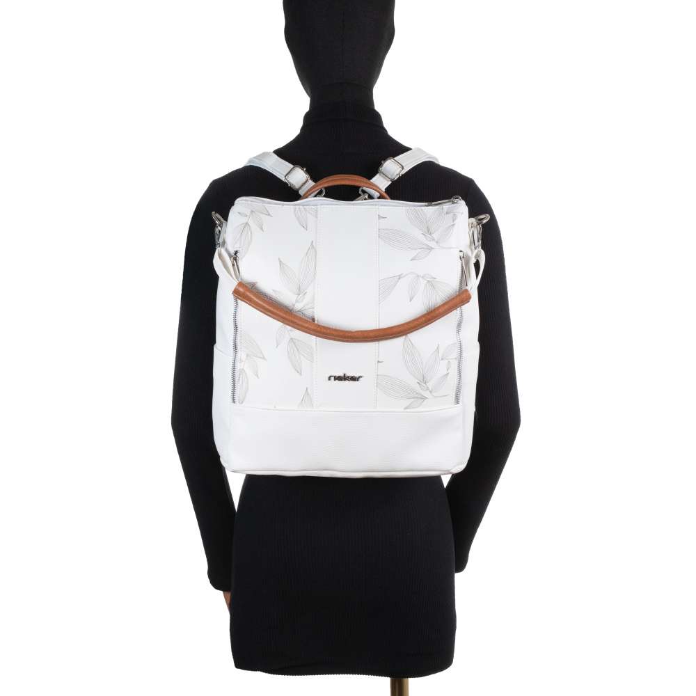 Dámský batoh RIEKER C2415-110-199/19-AKC bílá