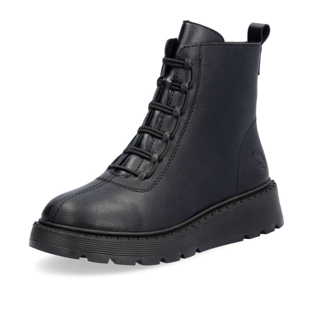 Dámská kotníková obuv RIEKER 70450-00 černá