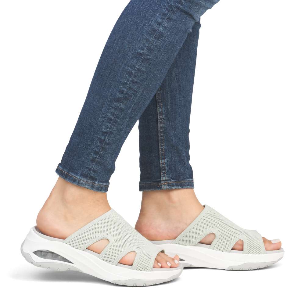 Dámské nazouváky RIEKER W3150-52 zelená