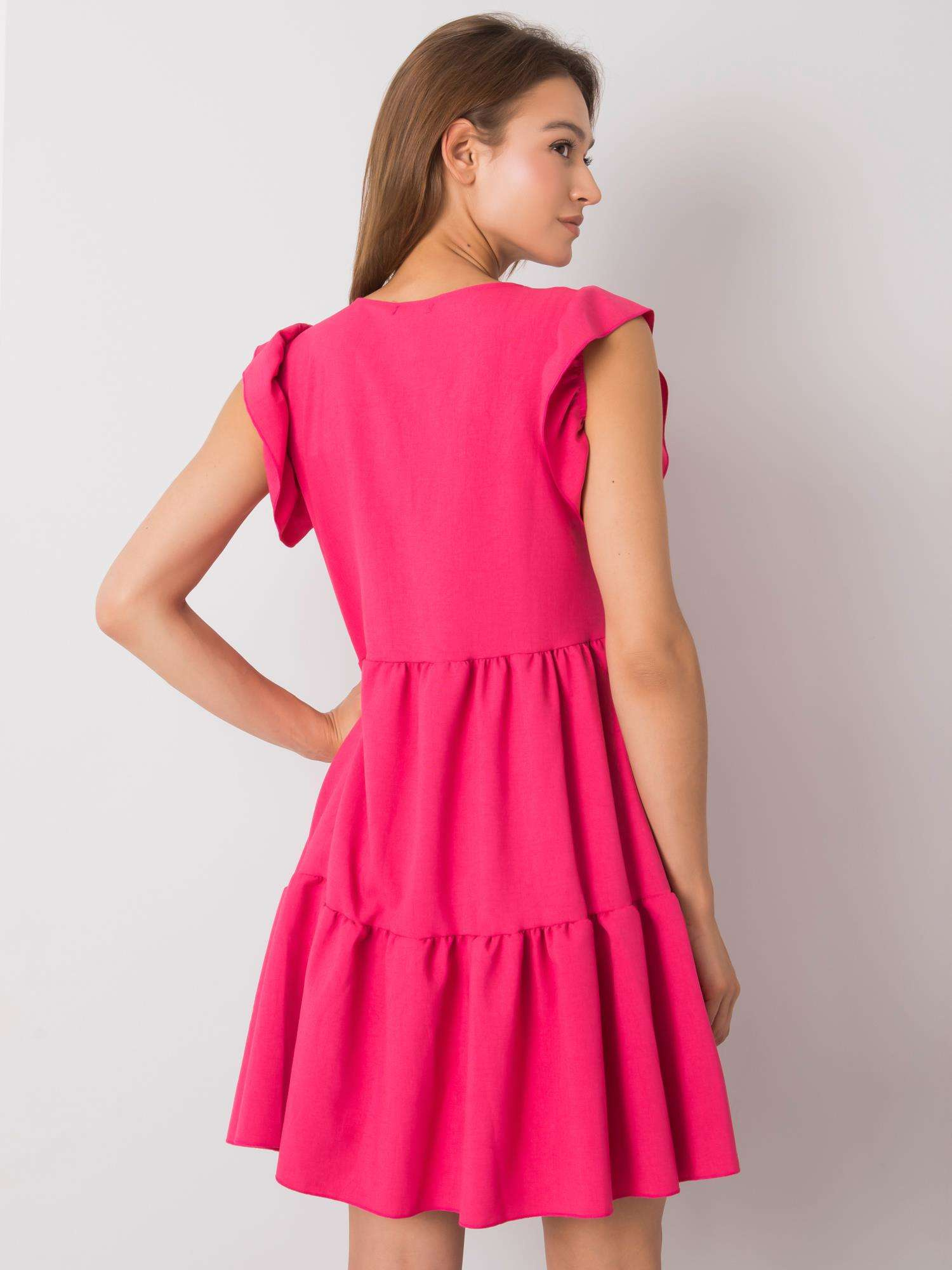 RUE PARIS Dress-WN-SK-704.83-dark pink