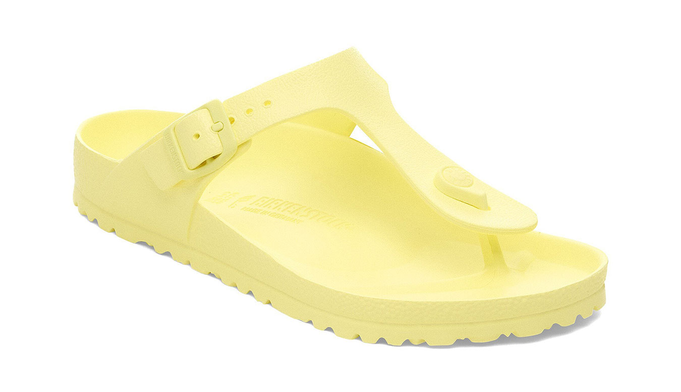 Birkenstock Gizeh EVA Regular Fit Ženy - Sandály Birkenstock - Žlutá - 1029924-2.5