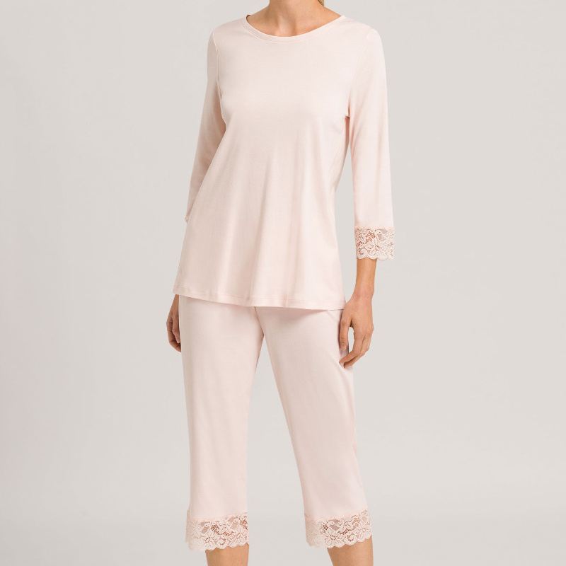 Hanro - Moments pyžamo pudrová