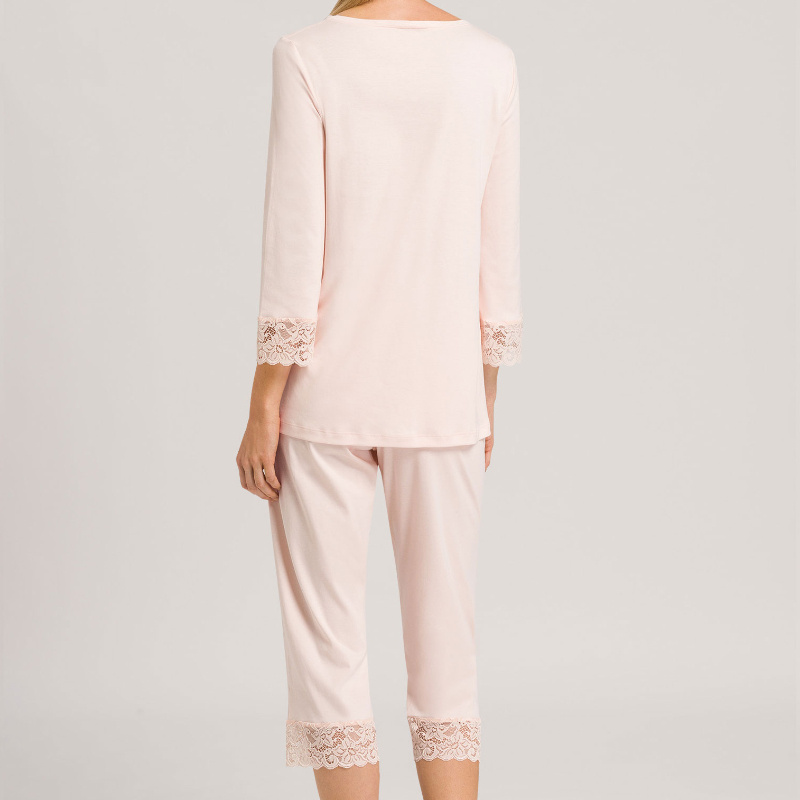 Hanro - Moments pyžamo pudrová