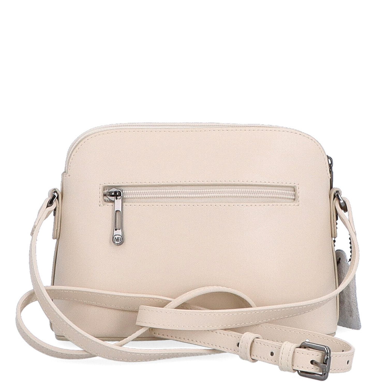 Kožená kabelka crossbody Noelia Bolger béžová NB 0096 BE