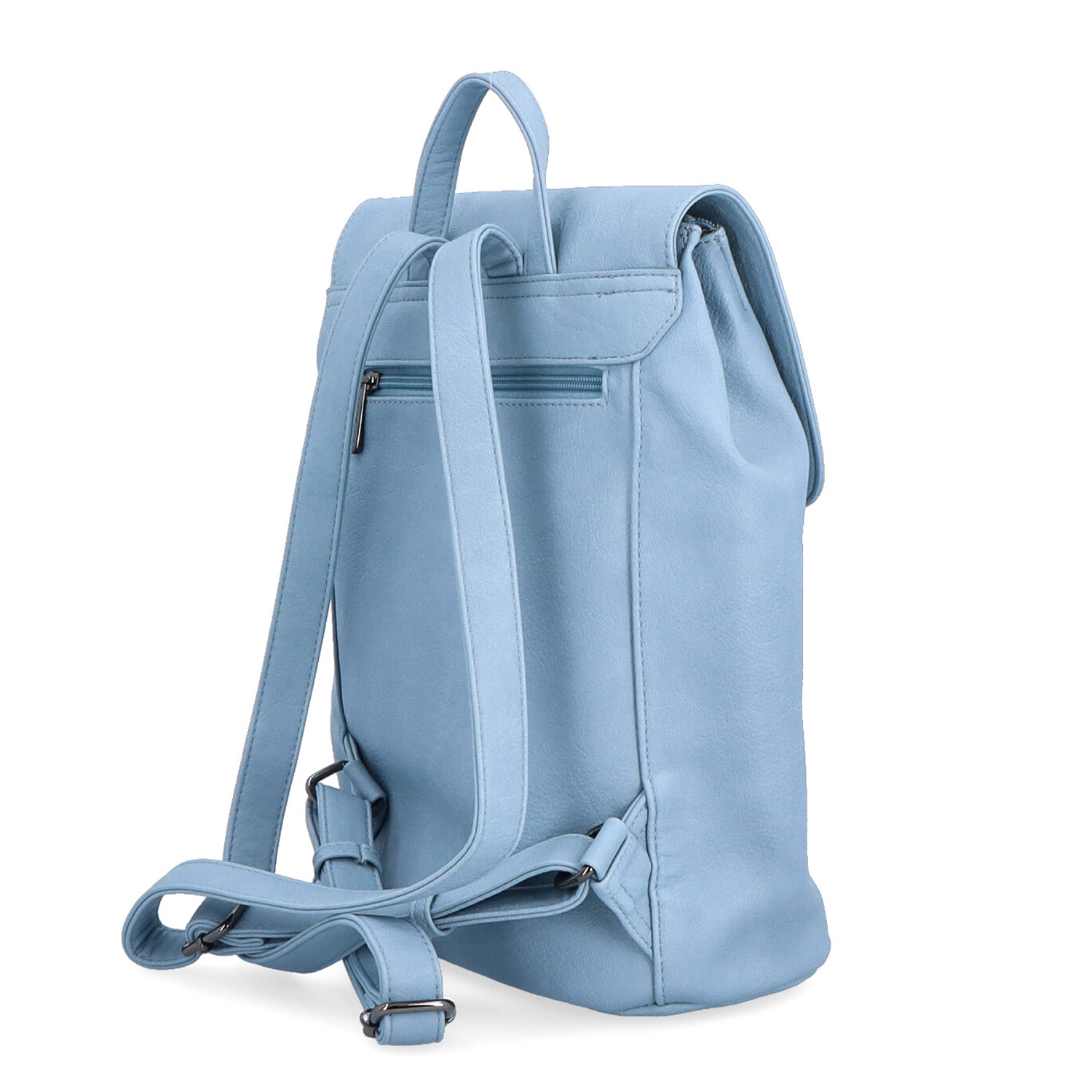 Městský batoh ze syntetické kůže Tangerin modrá 8006 SM