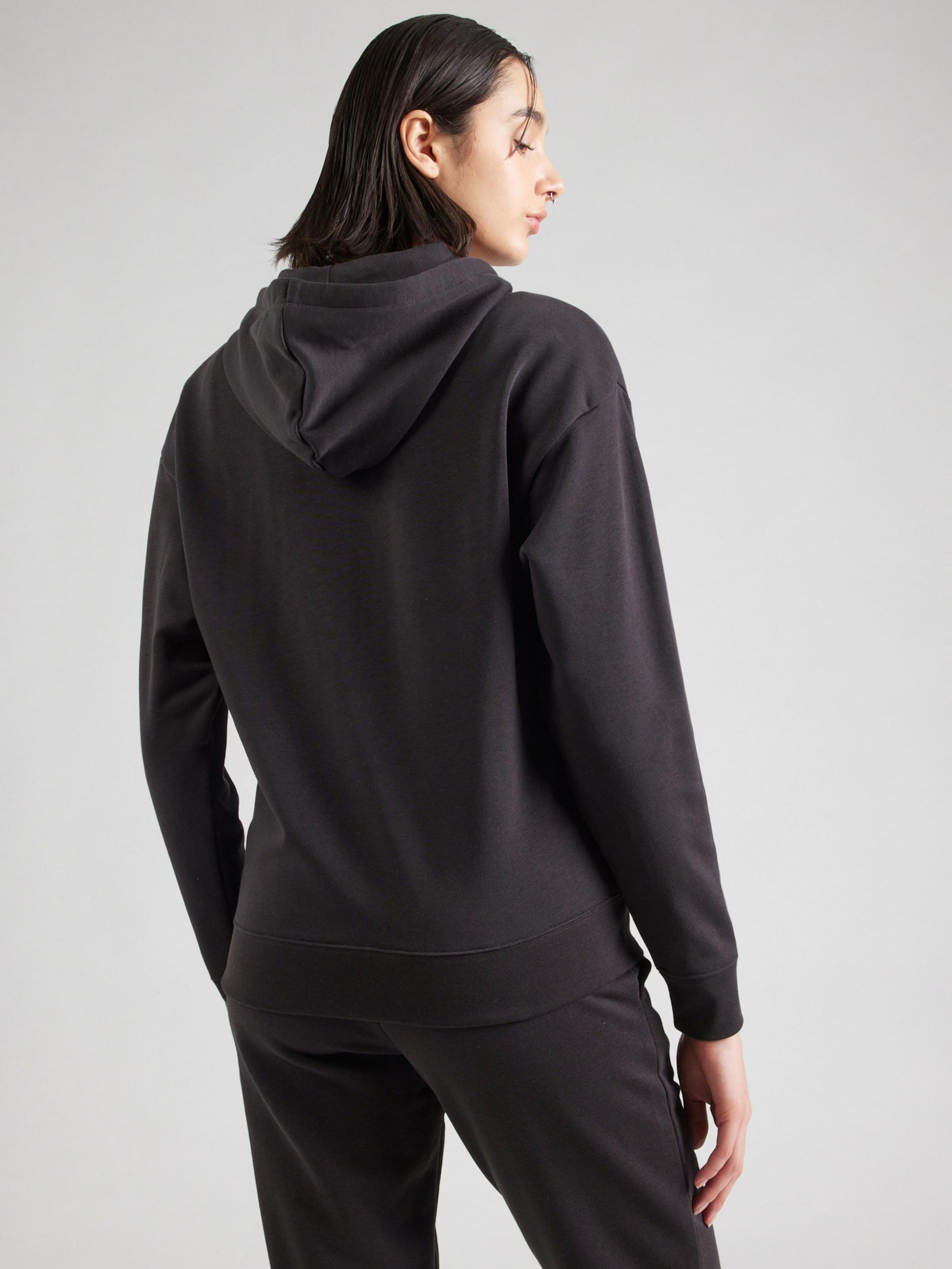 PUMA Sportovní mikina 'Ess No. 1' černá / offwhite