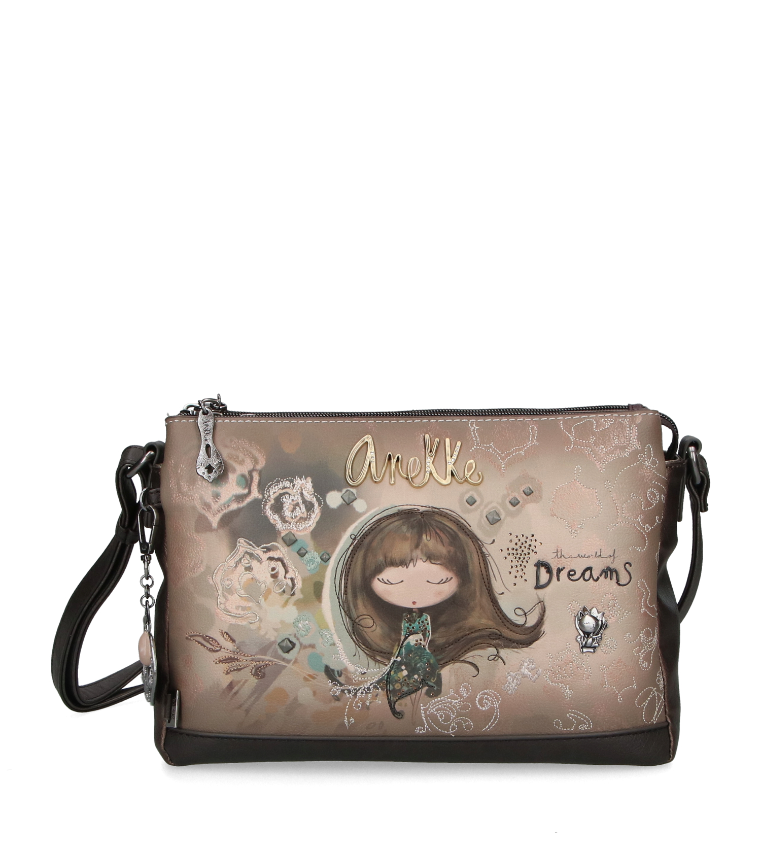 Anekke elegantní crossbody kabelka Real