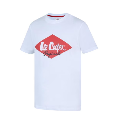 Lee Cooper tričko bílé
