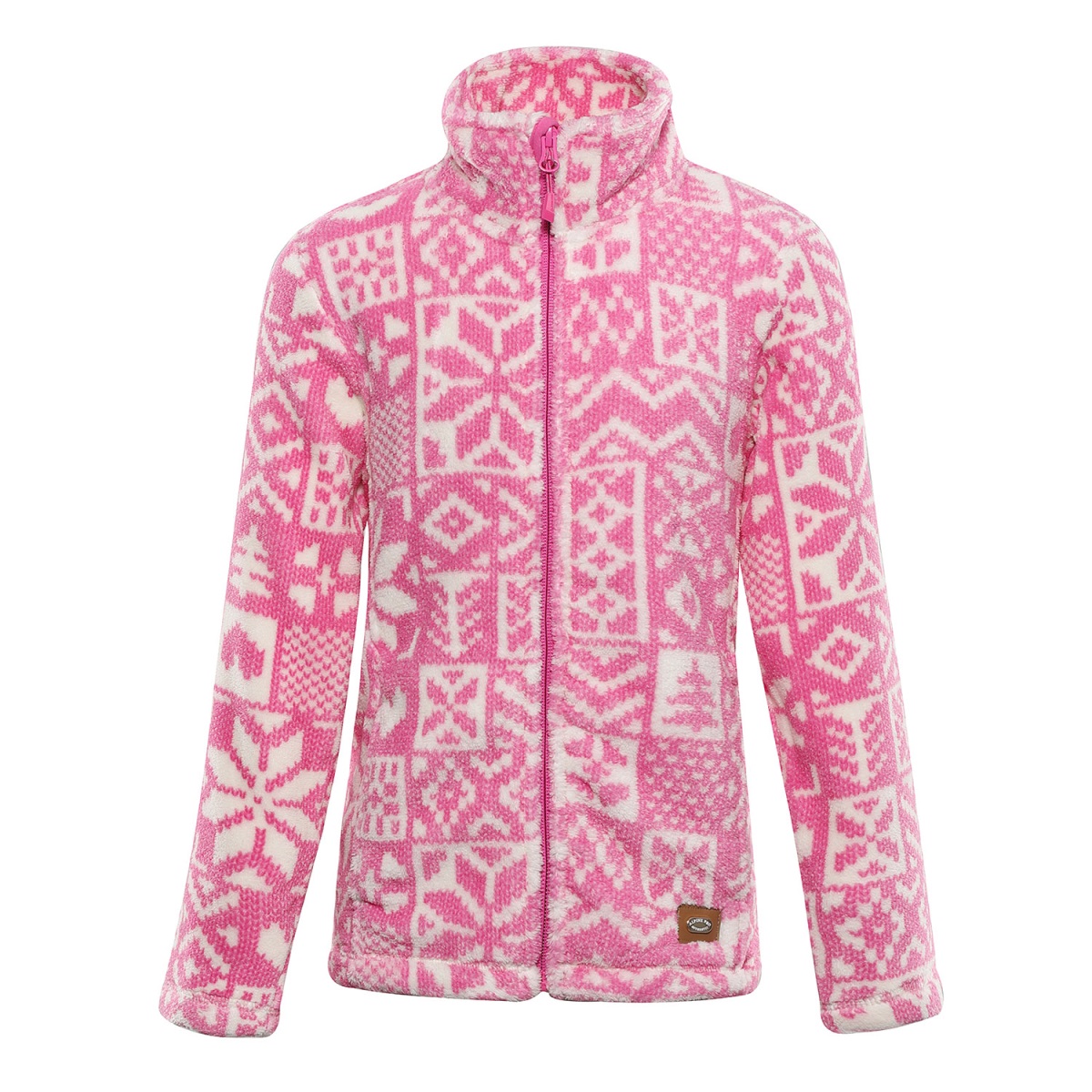 Dětská hřejivá mikina ALPINE PRO EFLINO růžová