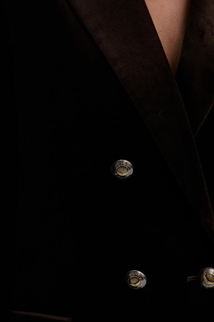 Velurové sako ZADIG&VOLTAIRE