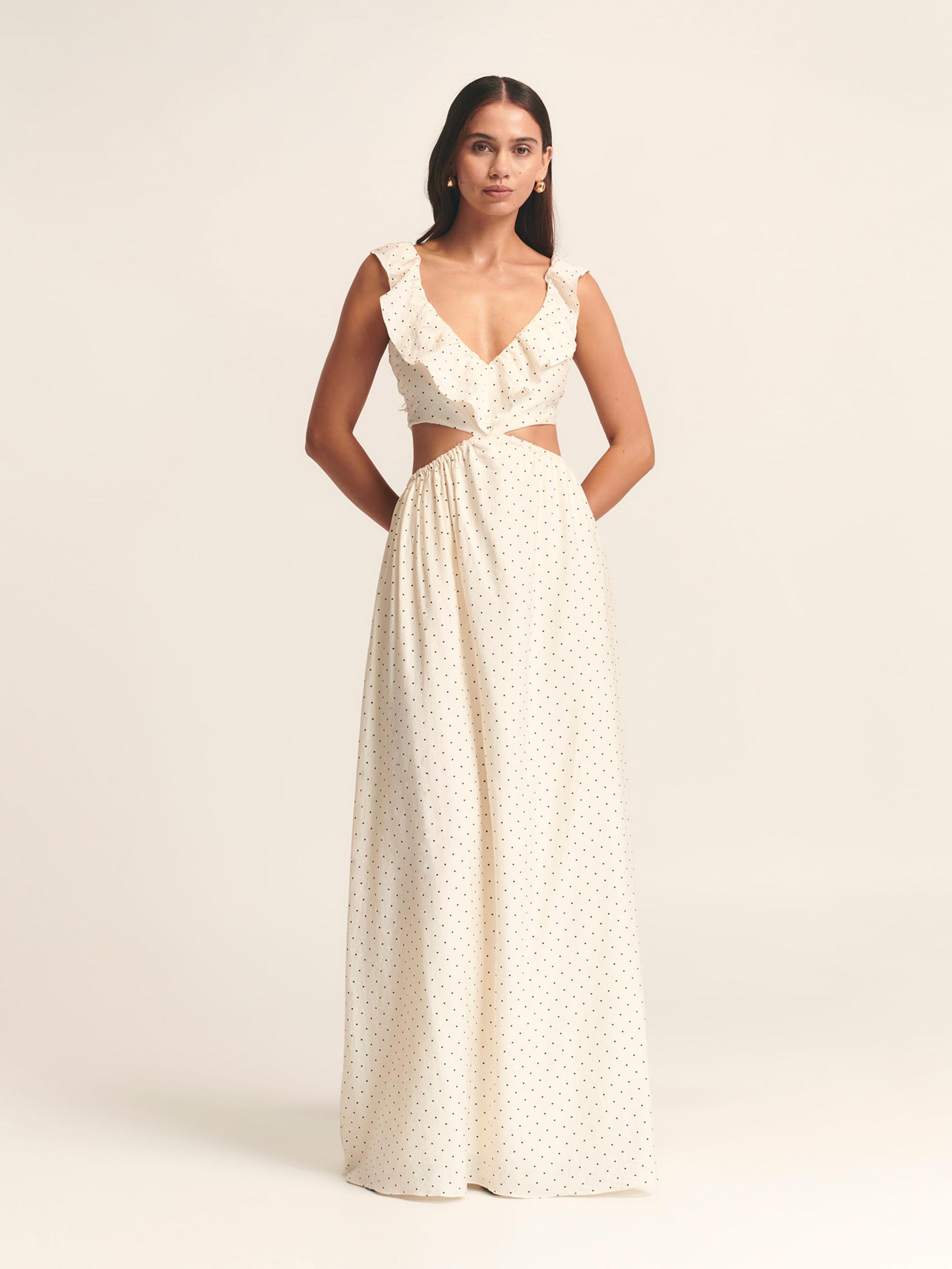 St MRLO Šaty 'Arlie' champagne / černá