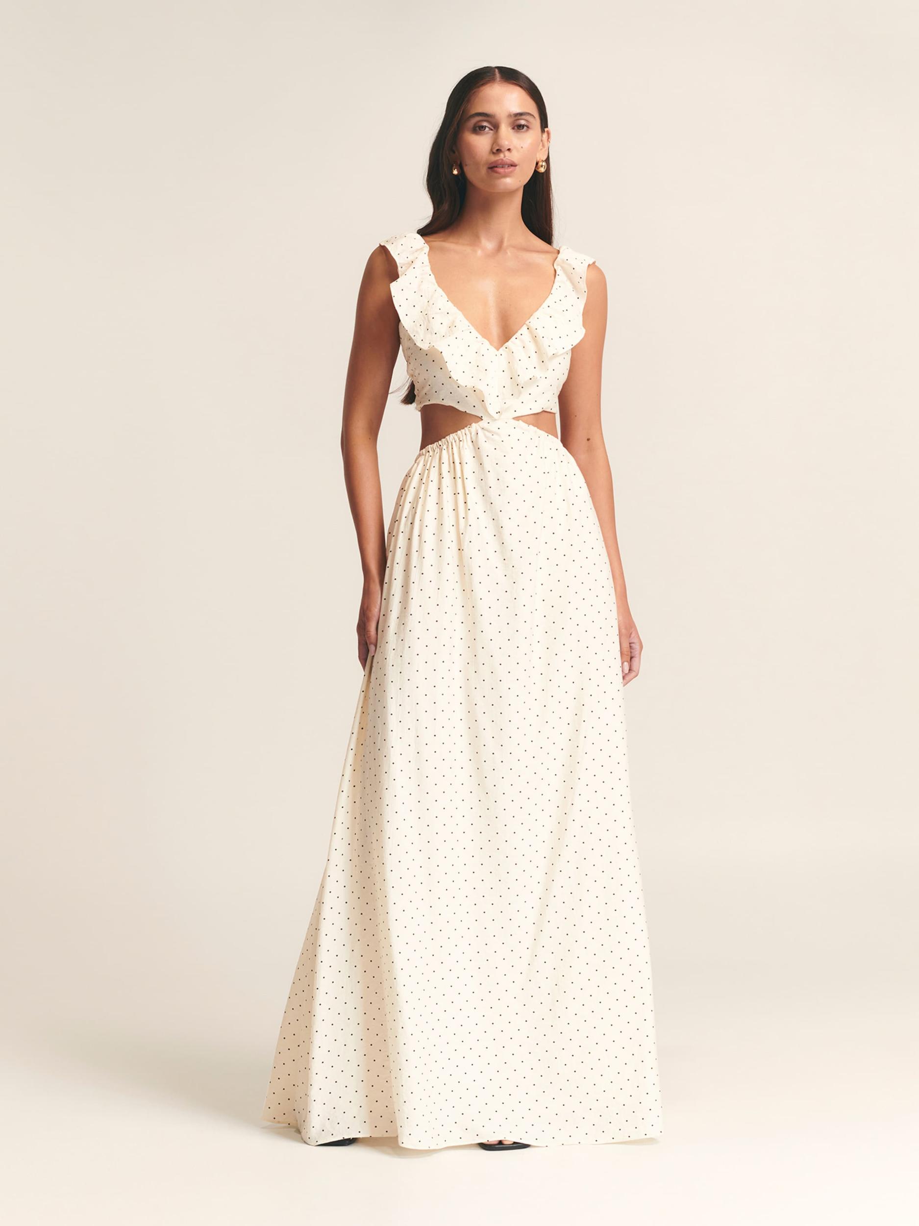 St MRLO Šaty 'Arlie' champagne / černá