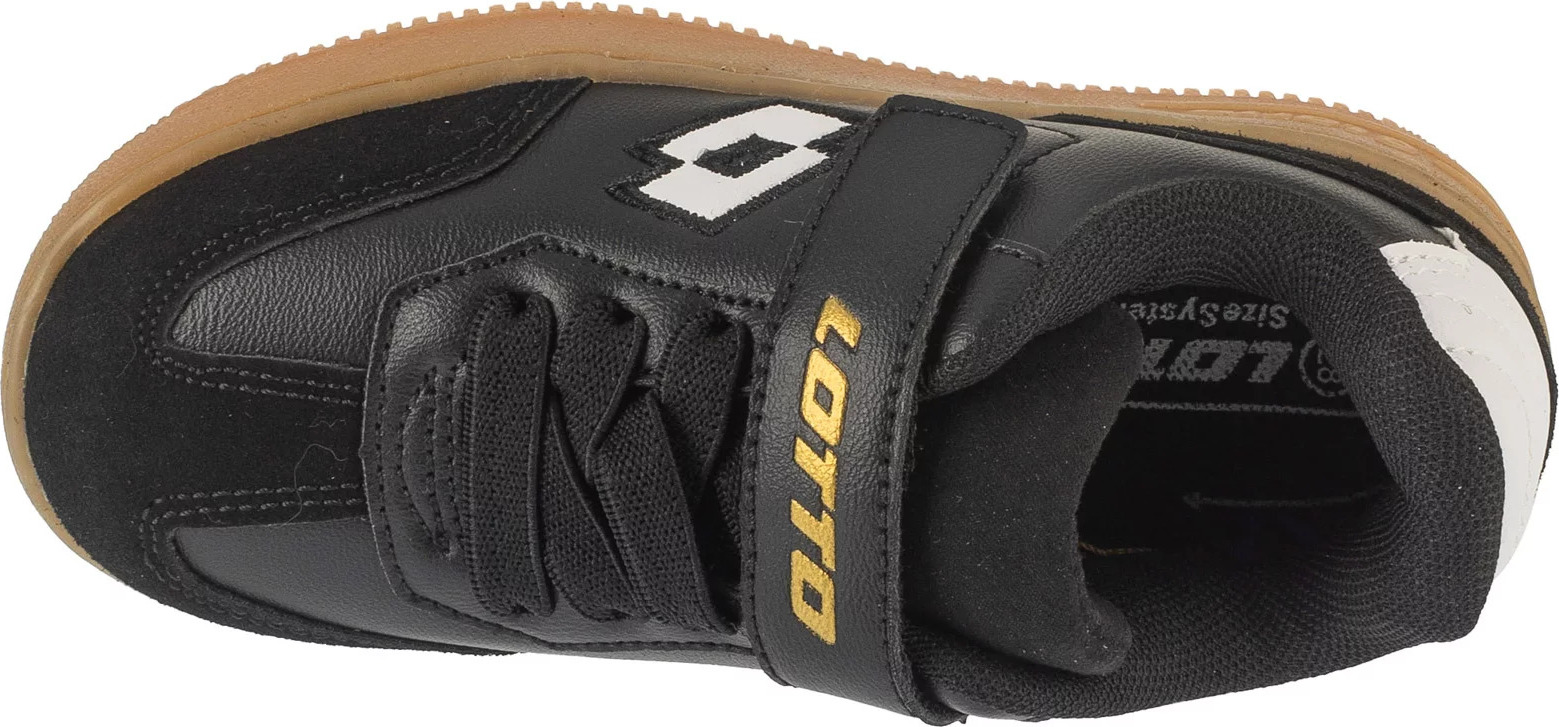 Černé dětské tenisky Lotto Makera K Černá