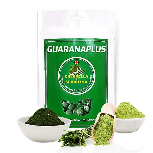 GUARANAPLUS Chlorella + Spirulina mix, 800 tablet, 400 g
