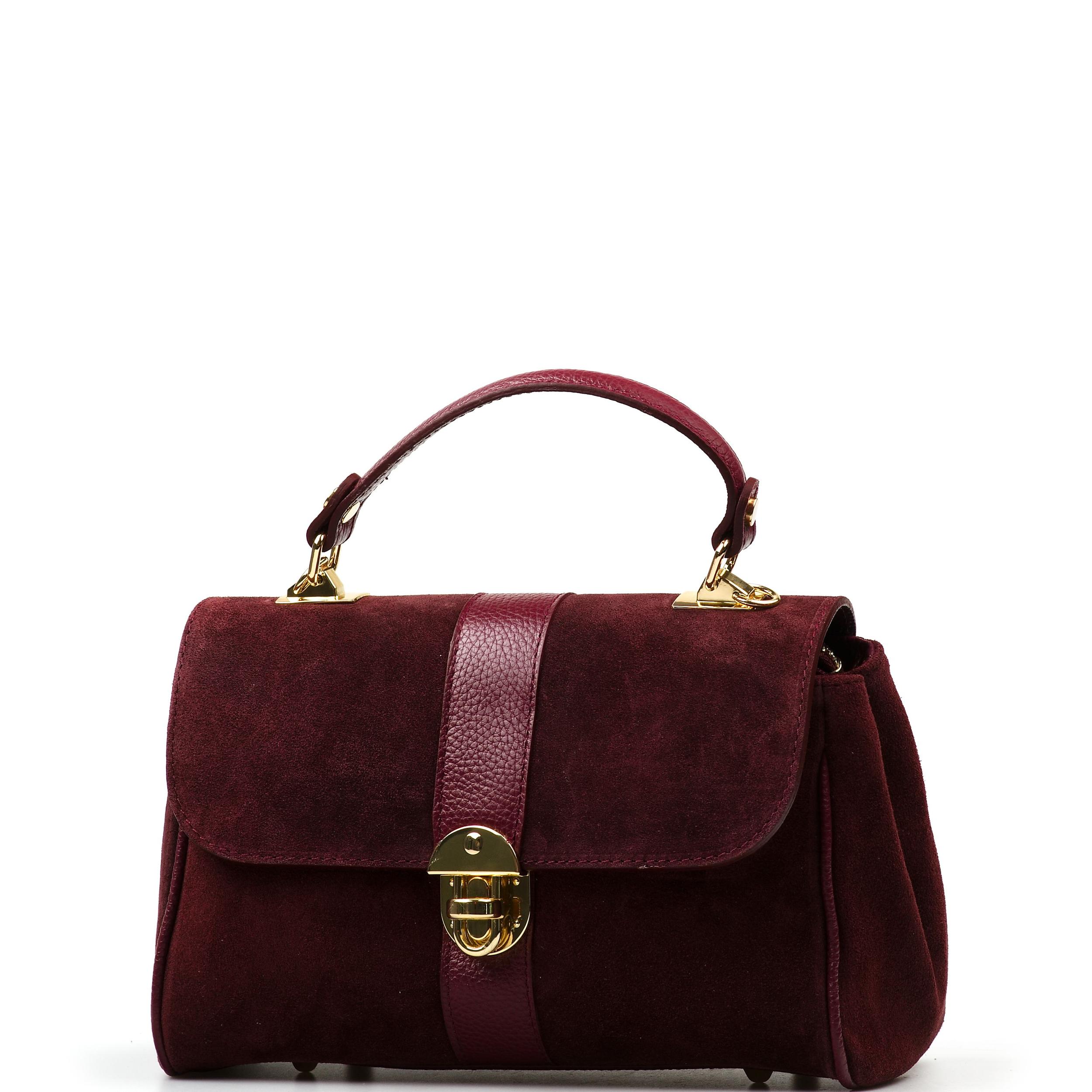 Blaire Kožená kabelka Rada bordó