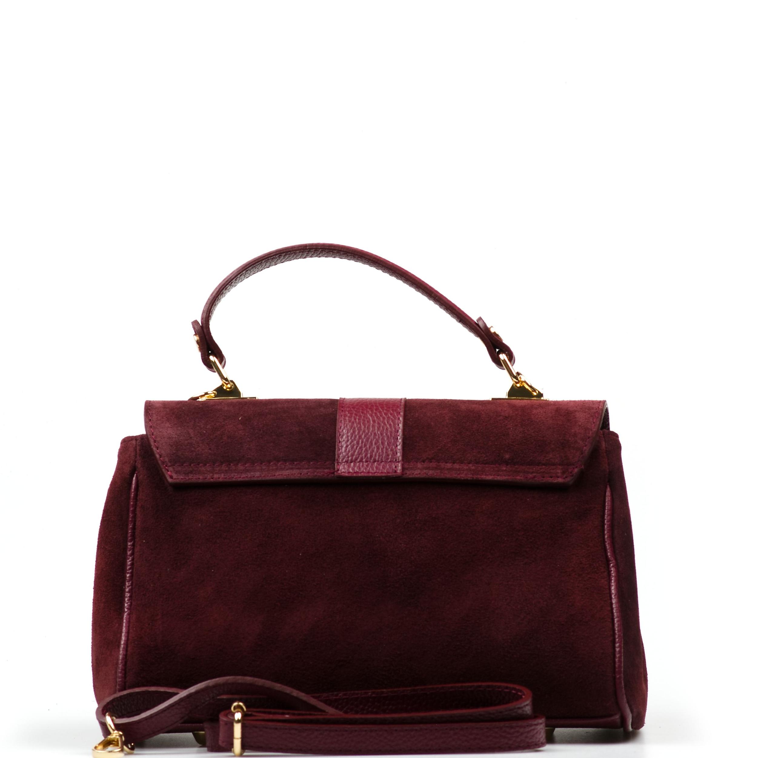 Blaire Kožená kabelka Rada bordó