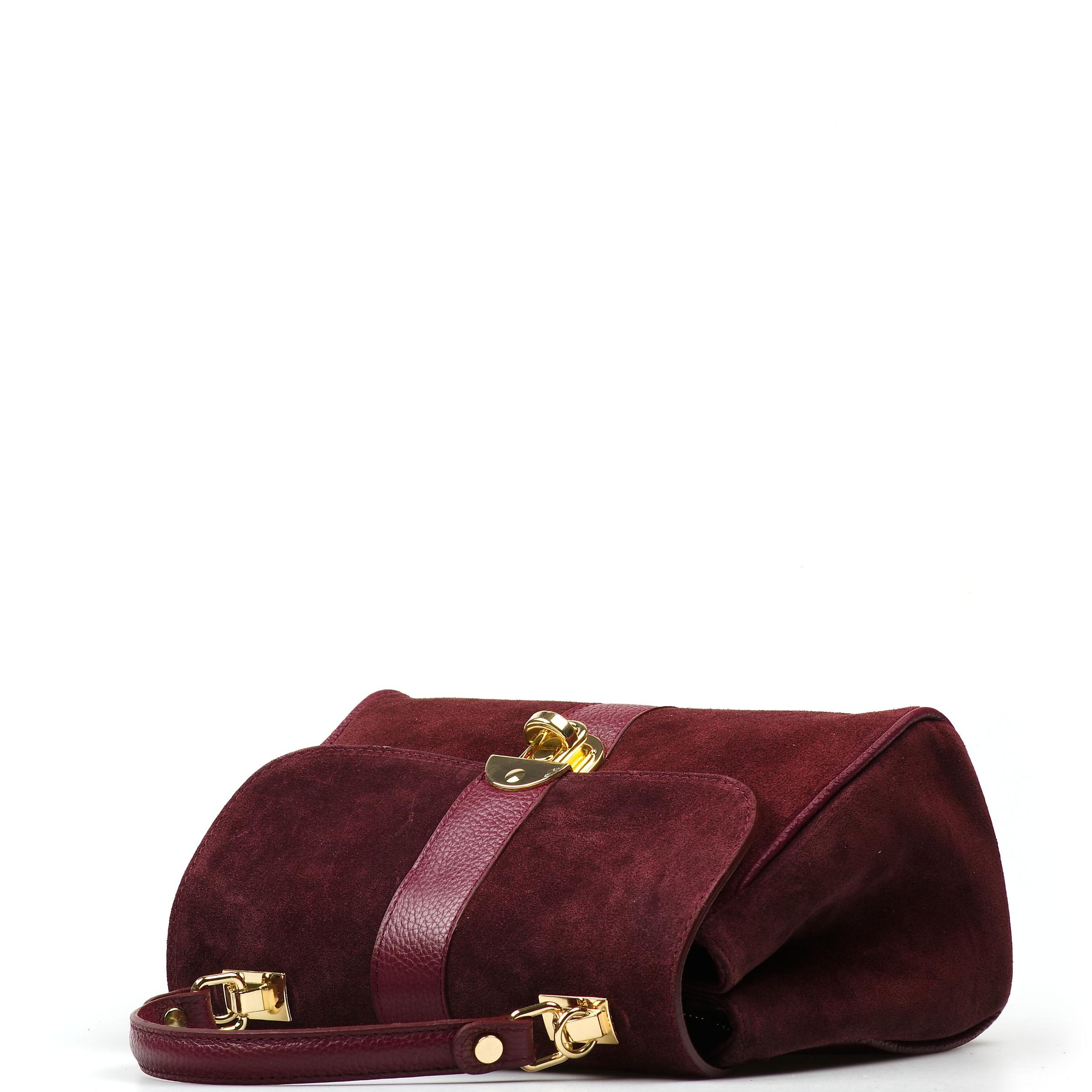 Blaire Kožená kabelka Rada bordó