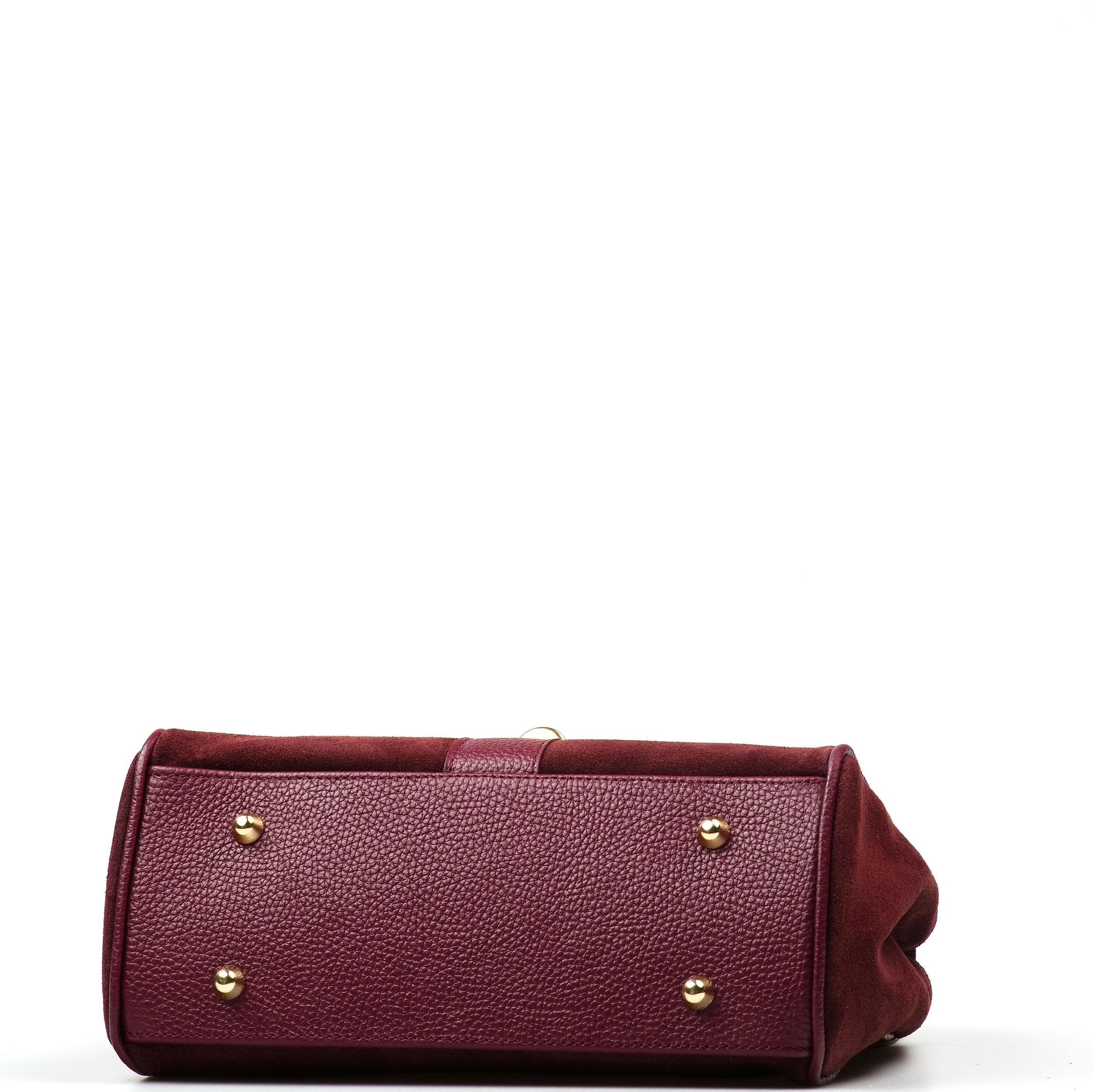 Blaire Kožená kabelka Rada bordó