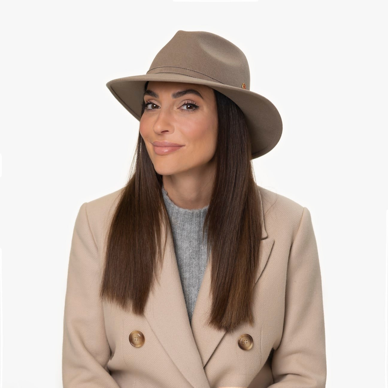 Cestovní béžový klobouk Mayser - Gedeon Mayser