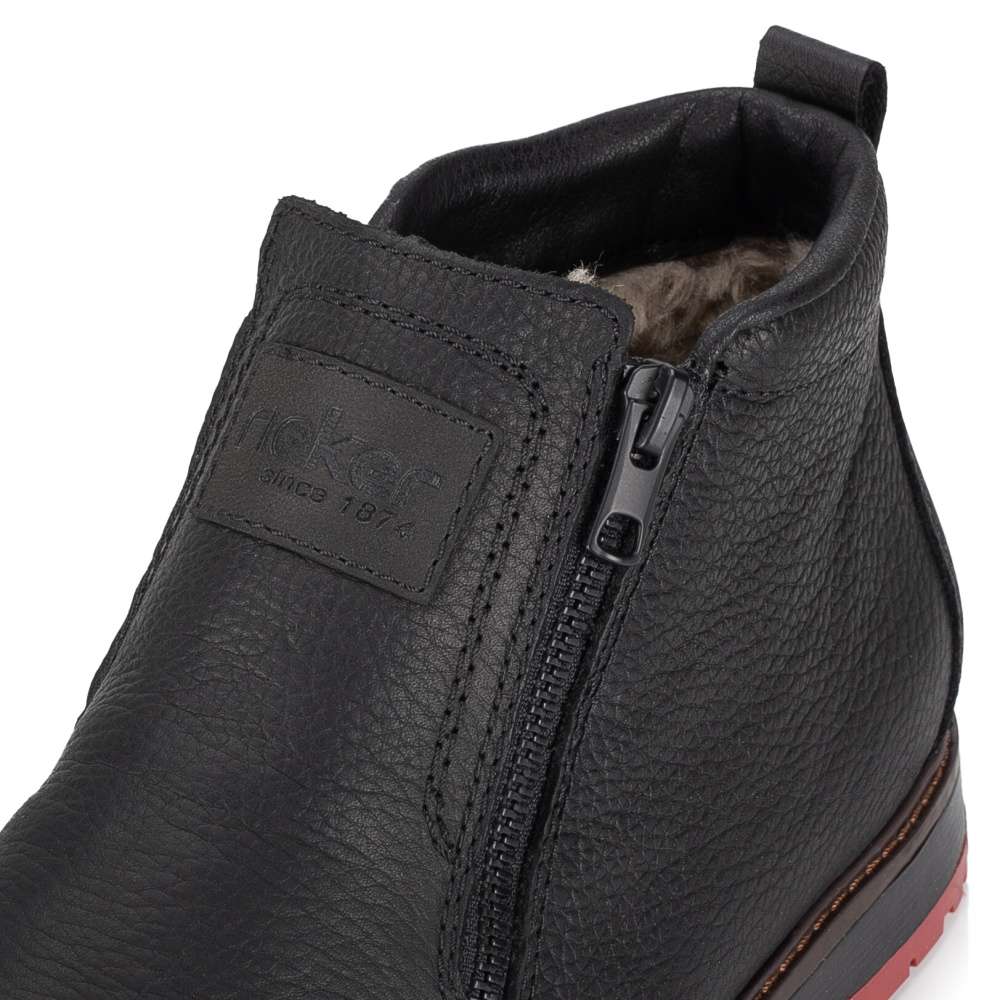 Pánská kotníková obuv RIEKER 10553-00 černá