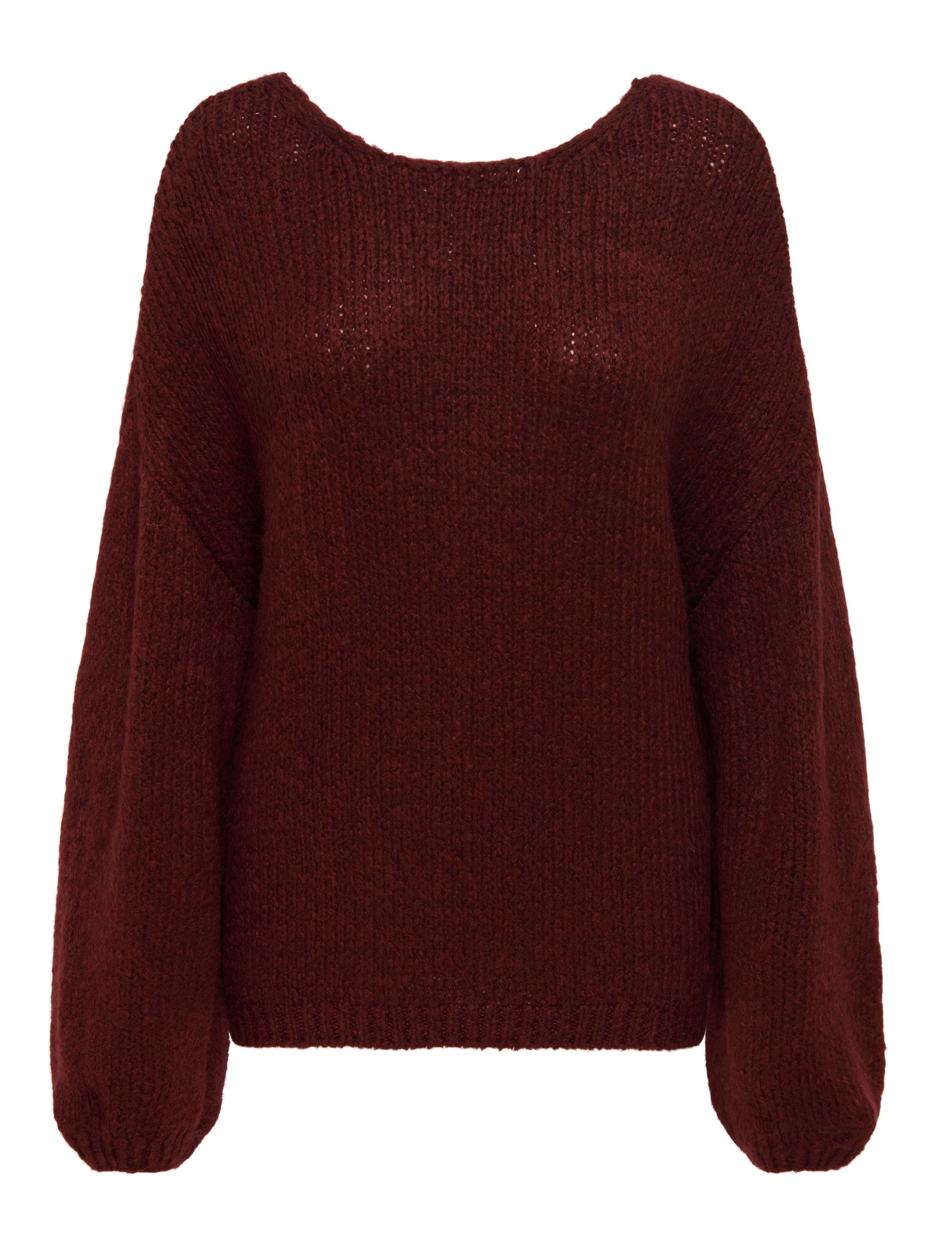 JDY Svetr 'JDYDINEA' vínově červená