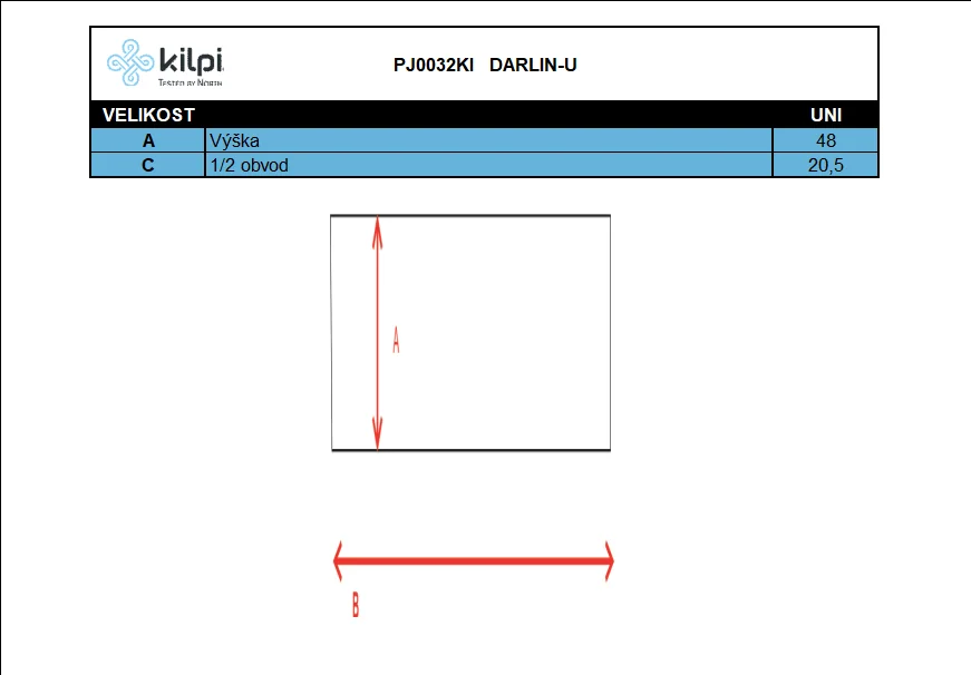 Multifunkční nákrčník pro děti Kilpi DARLIN-J DBL