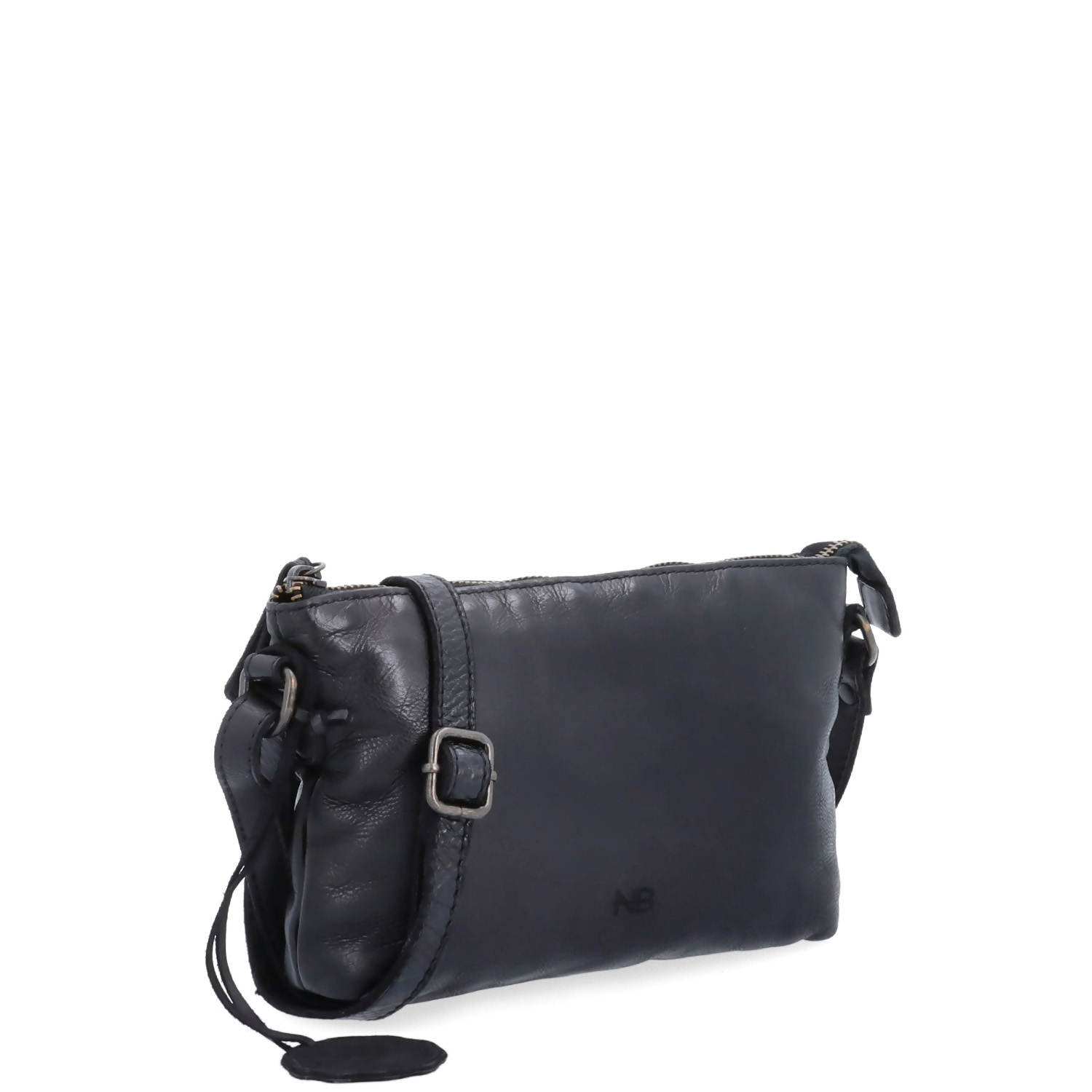 Kožená kabelka crossbody Noelia Bolger černá NB 2414 C