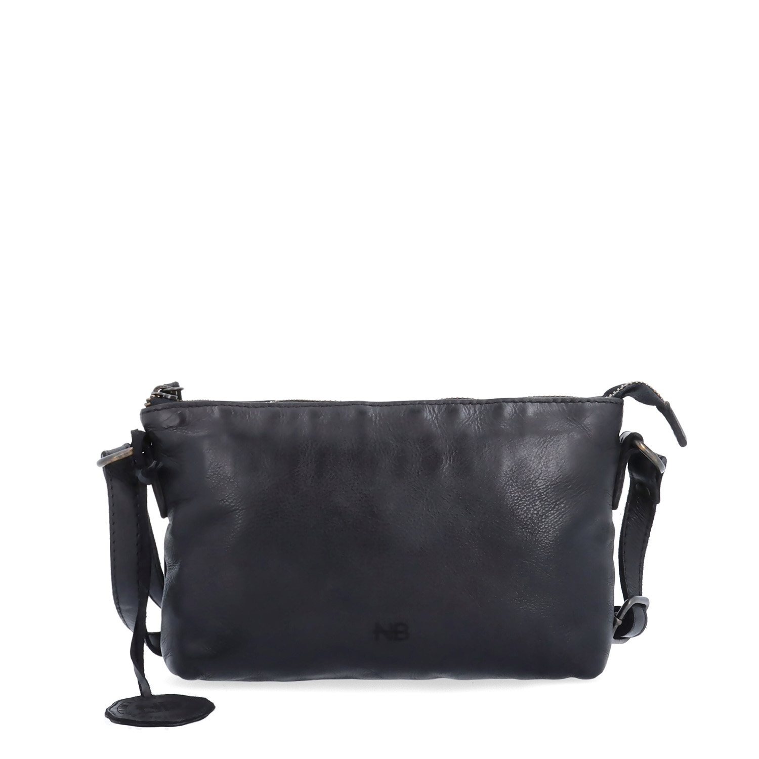 Kožená kabelka crossbody Noelia Bolger černá NB 2414 C
